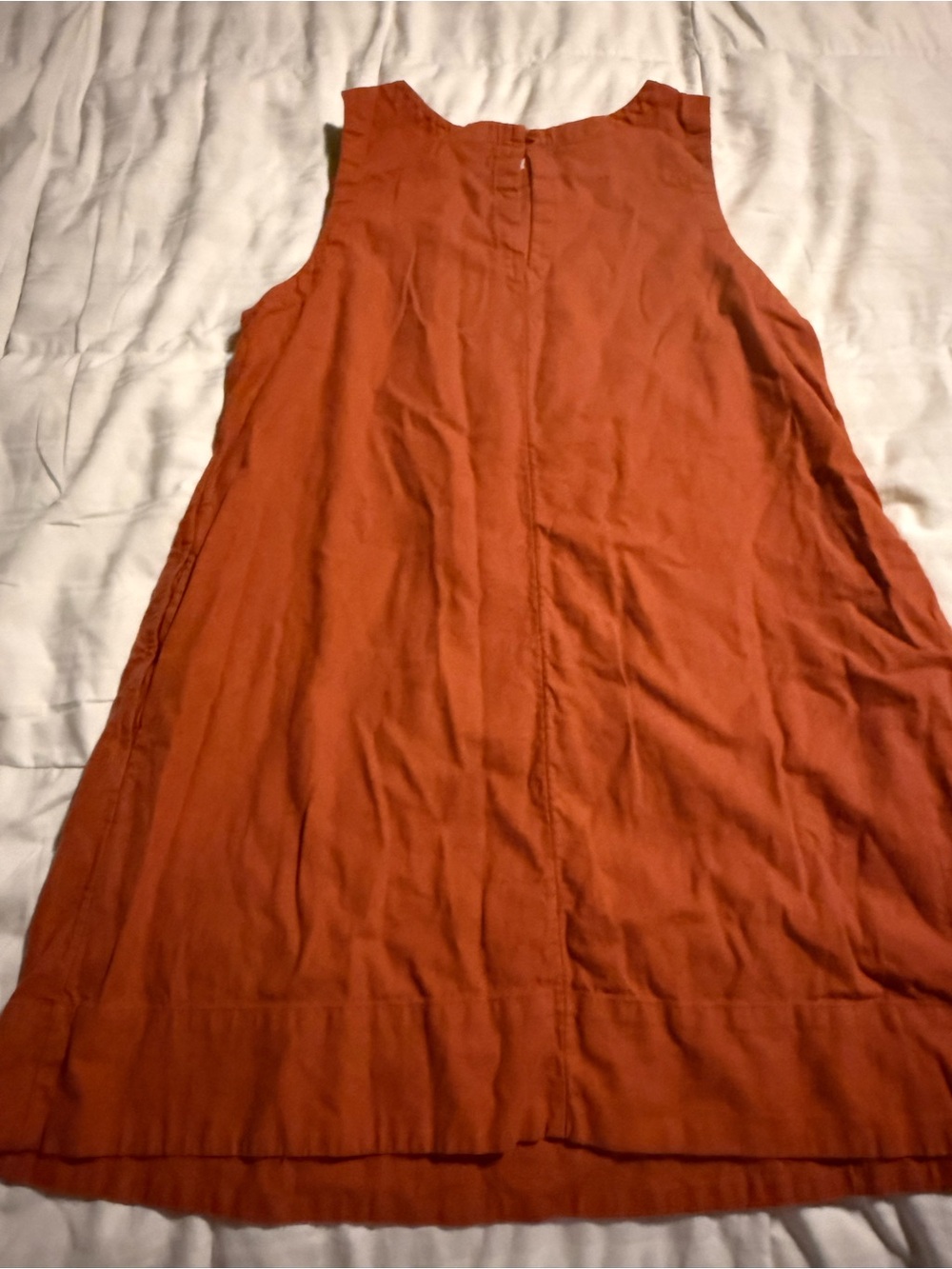 Old Navy Orange Sleeveless Shift Dress